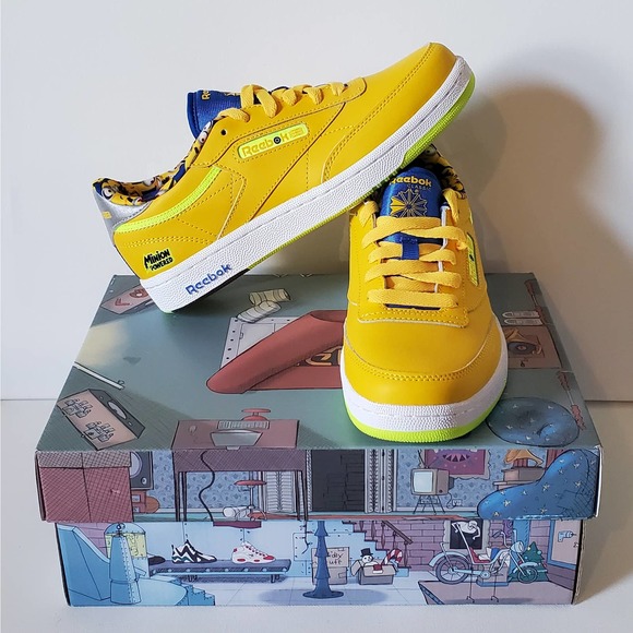 Reebok Illuminations Minion's X Club C 'Minions' - US Size 5 - Picture 2 of 6